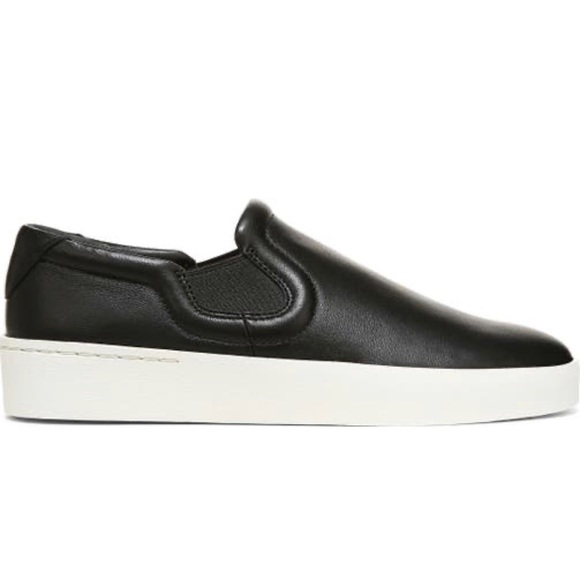 Vince Pacific Leather Slip on Sneakers - Picture 3 of 13